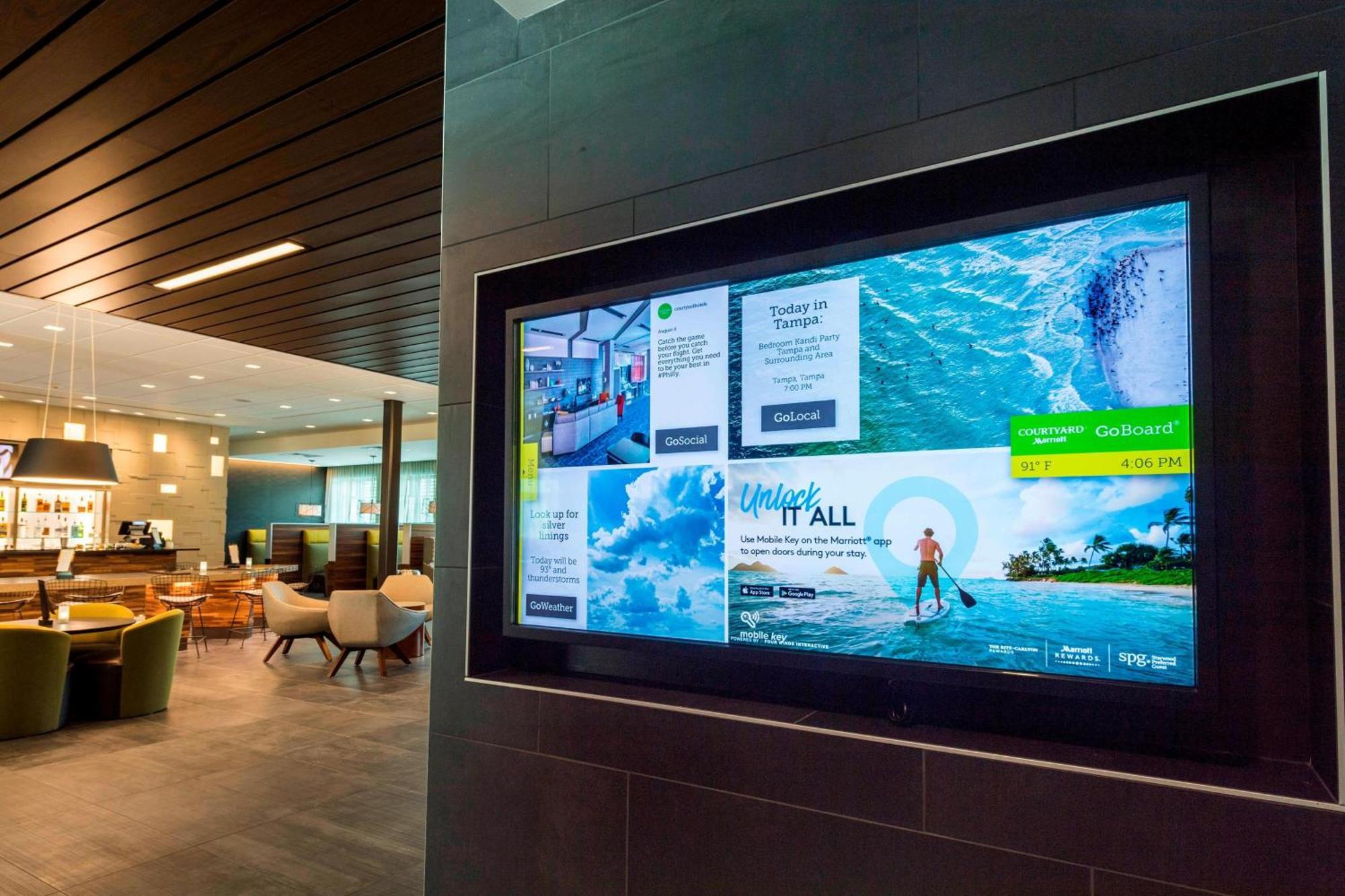 Courtyard By Marriott Tampa Northwest/Veterans Expressway Hotell West Chase Eksteriør bilde